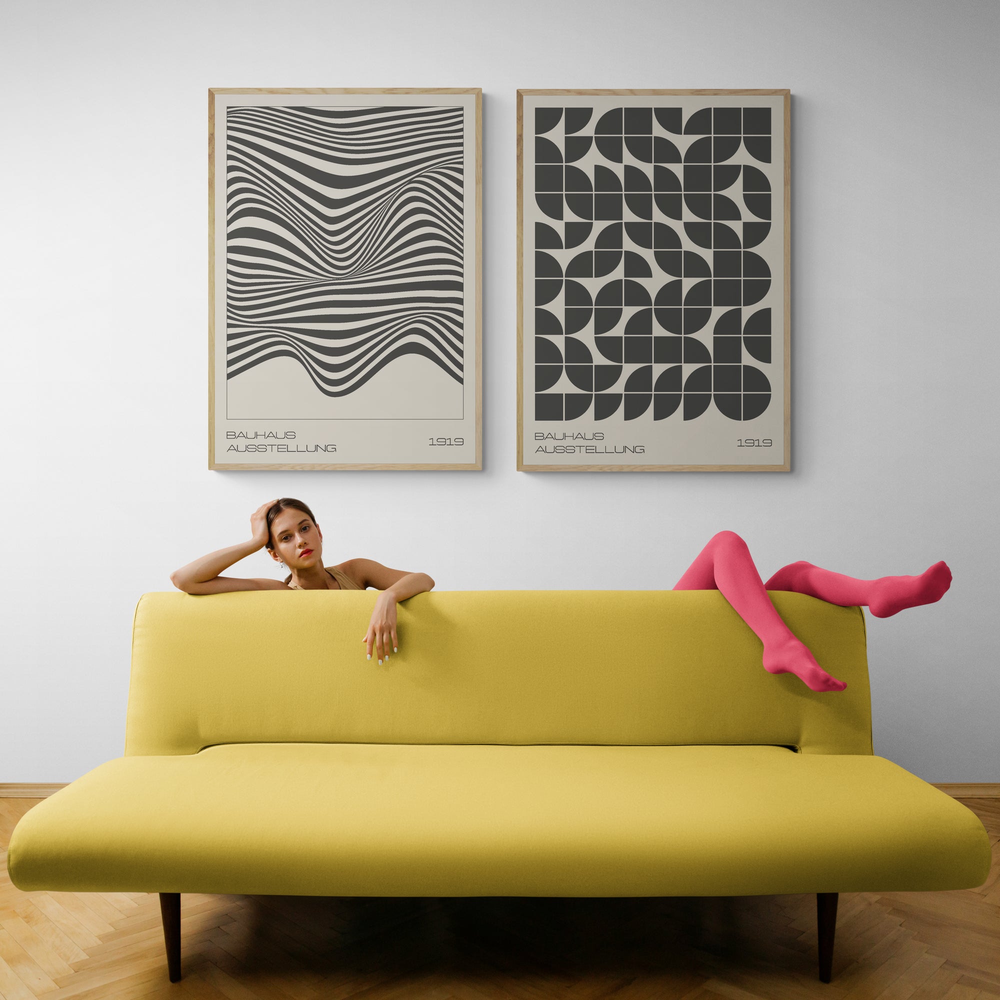 Bauhaus Noir Hommage Set of 2