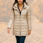 KARMENA | KOMFORTOWA, PIKOWANA ZIMOWA KURTKA