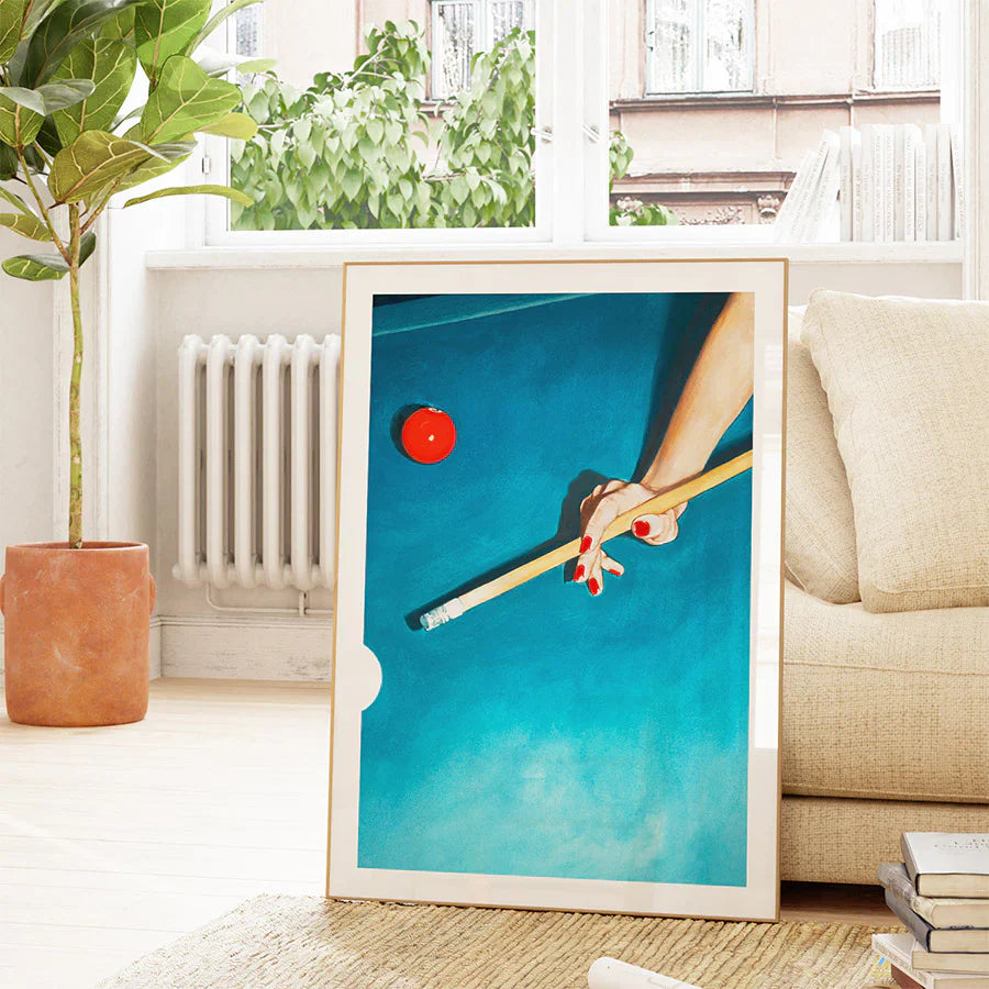 The Pool Table by Julia Ockert