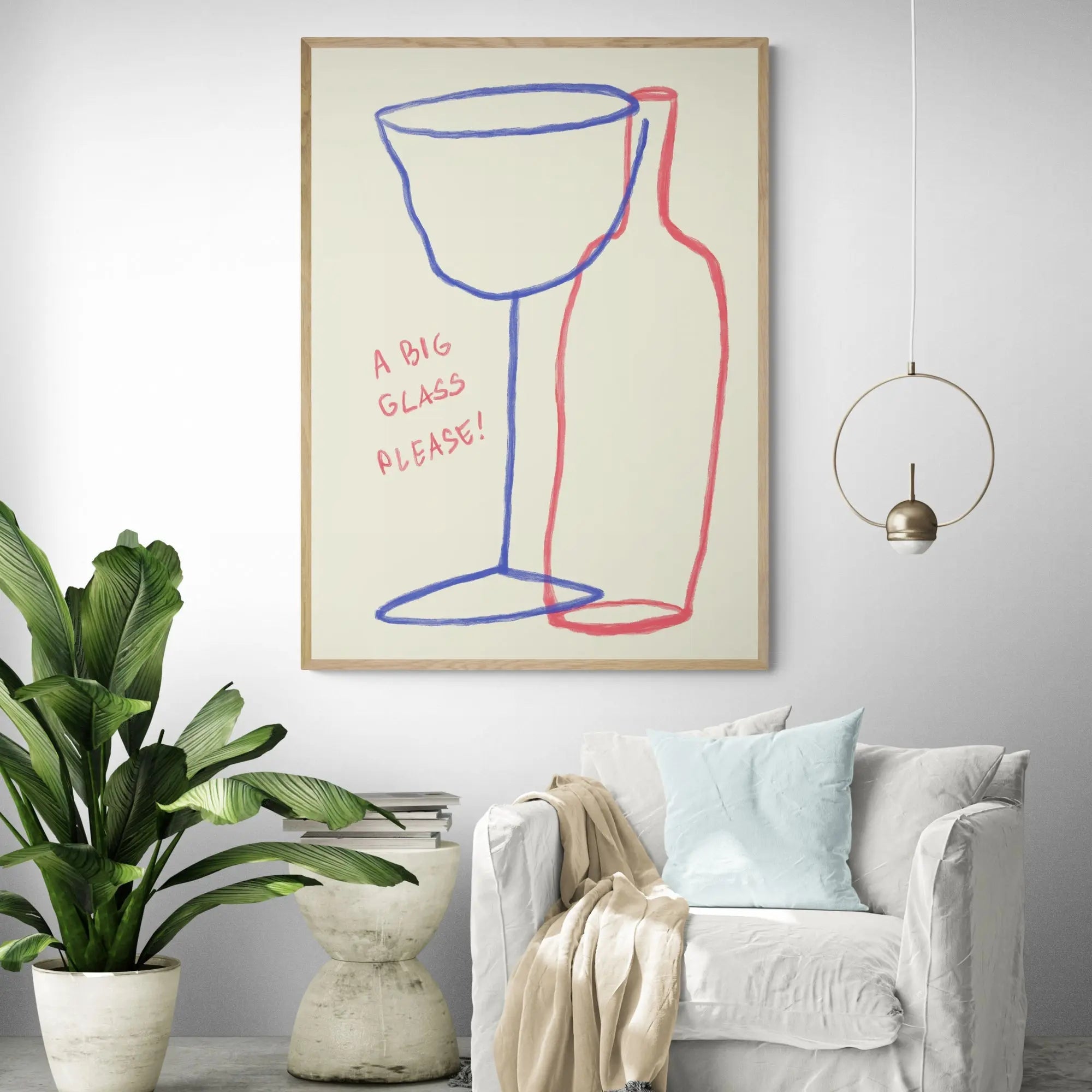 A Big Wine Glass | Byalmaklub