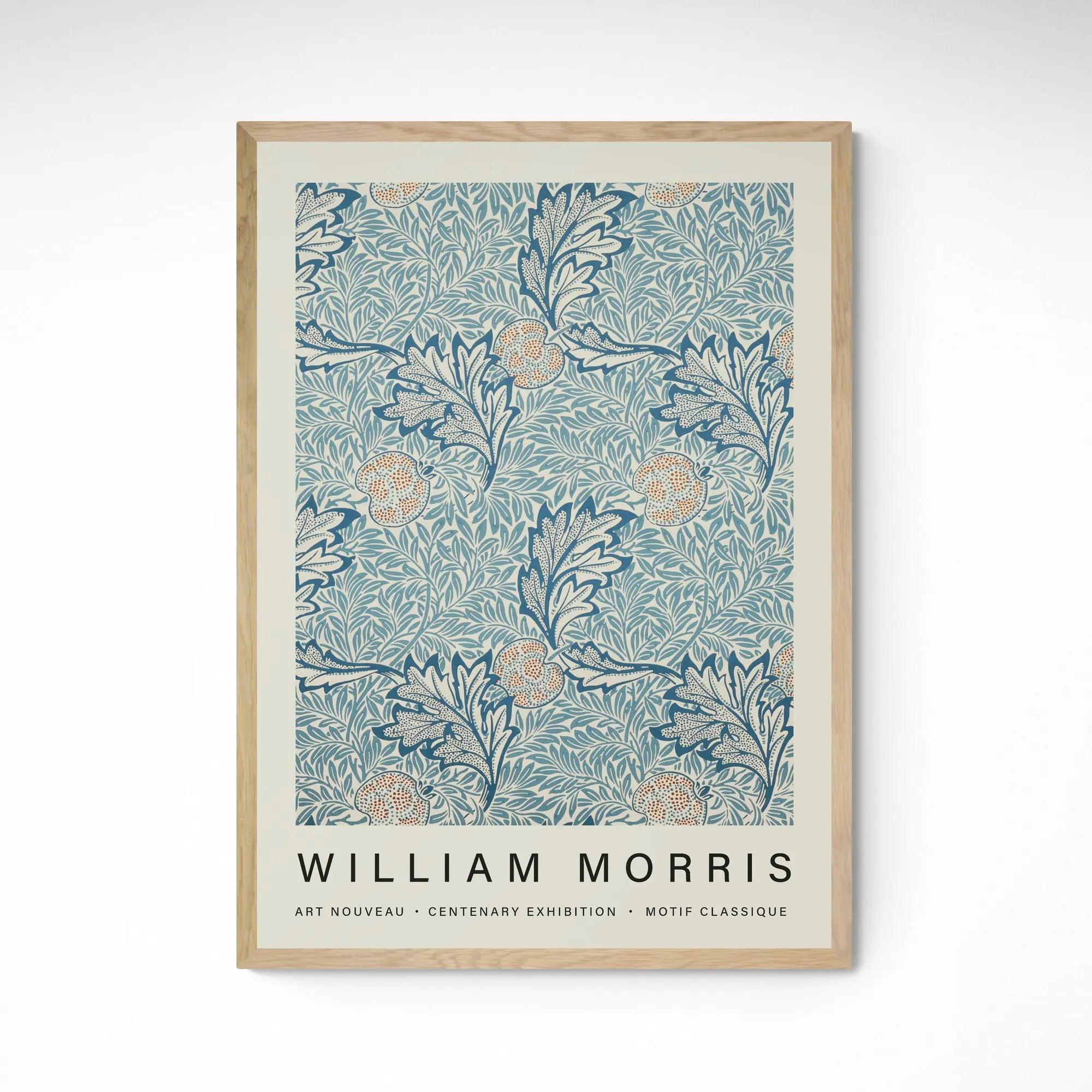 Blauw Flowers by William Morris