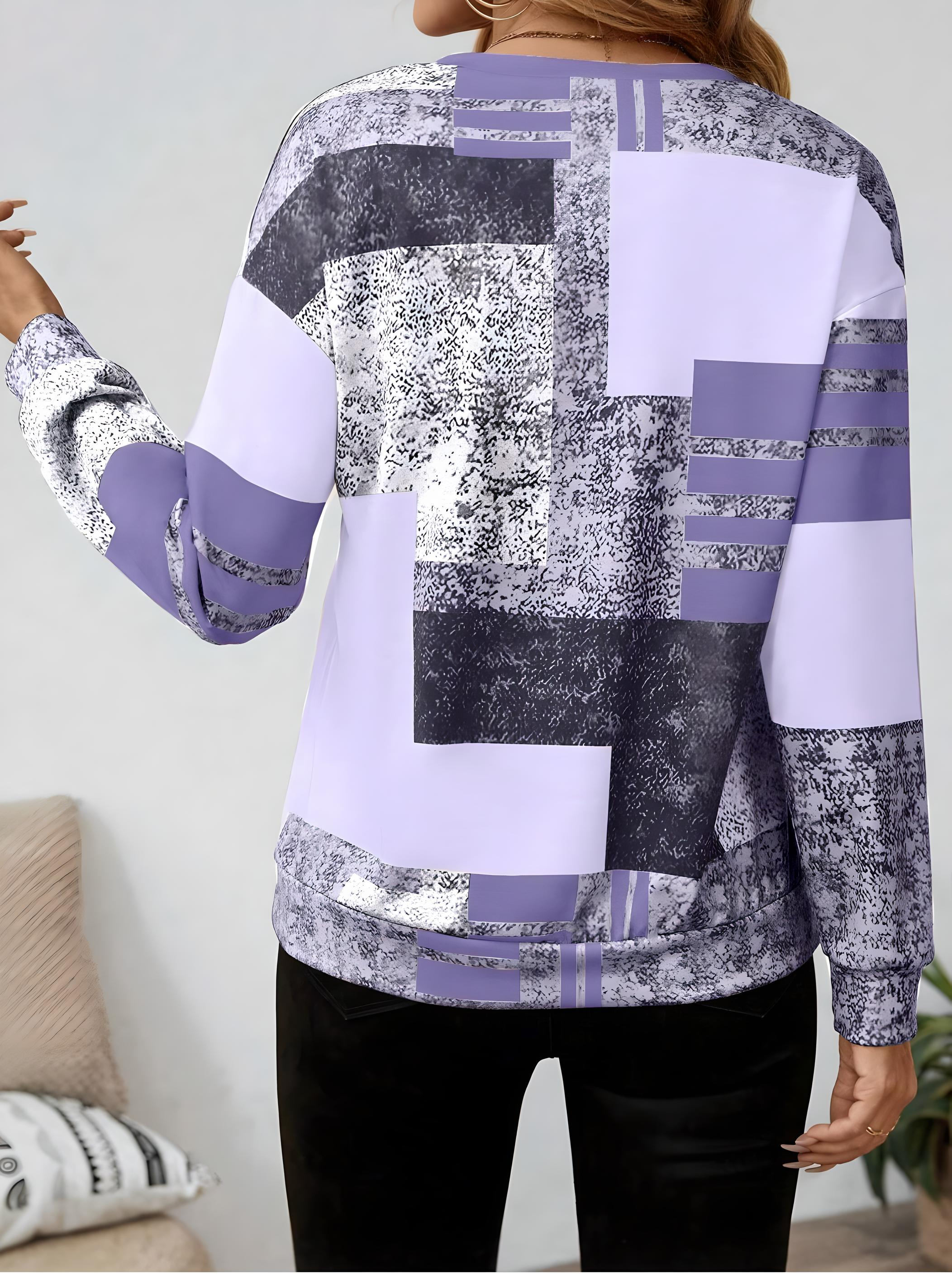 Izabela | Stylowa Bluza w Stylu Vintage