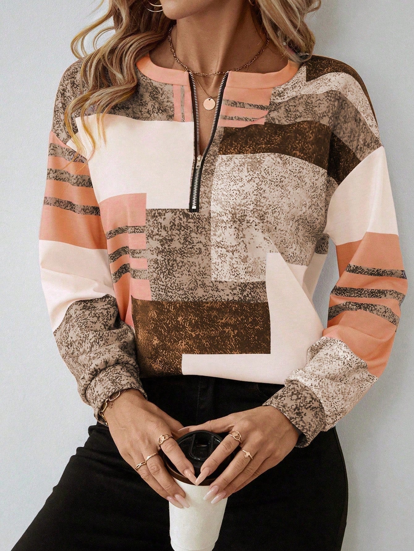 Izabela | Stylowa Bluza w Stylu Vintage