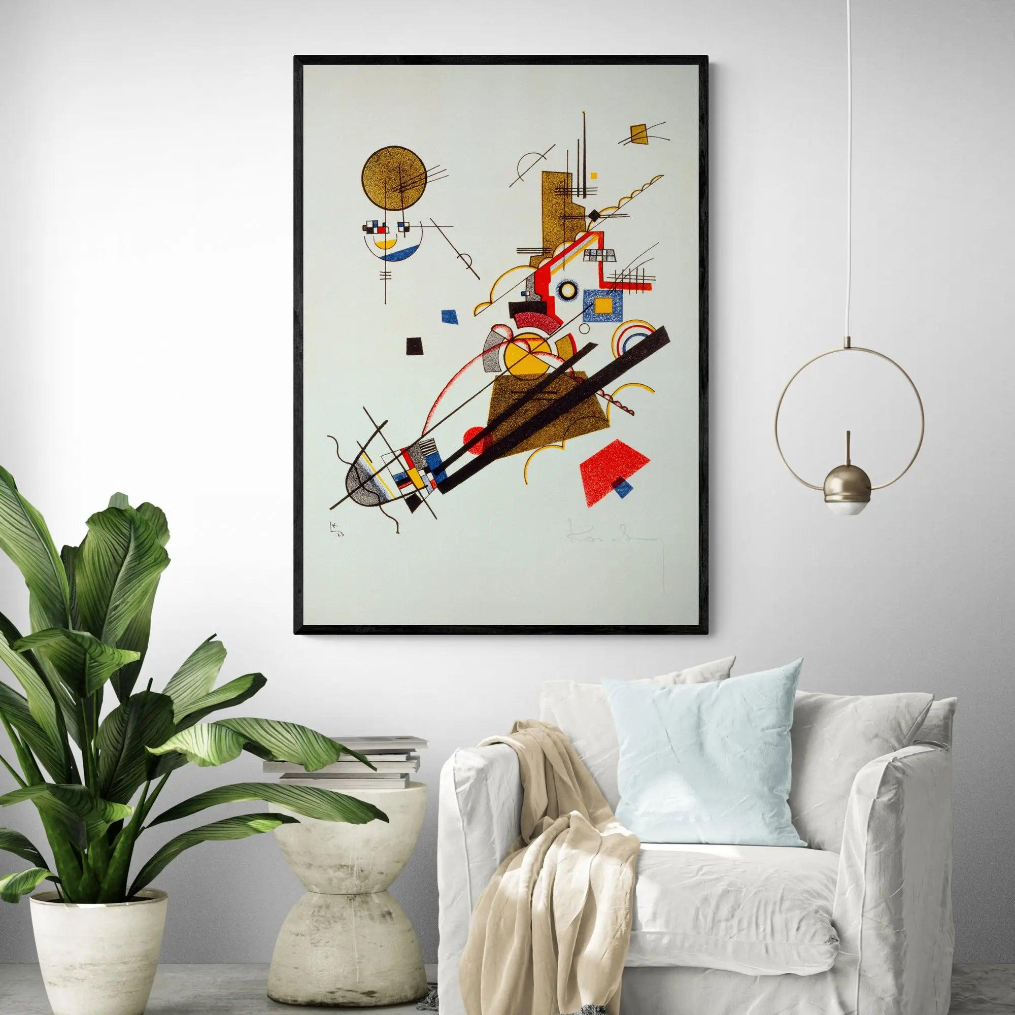 Joyous Ascent by Wassily Kandinsky