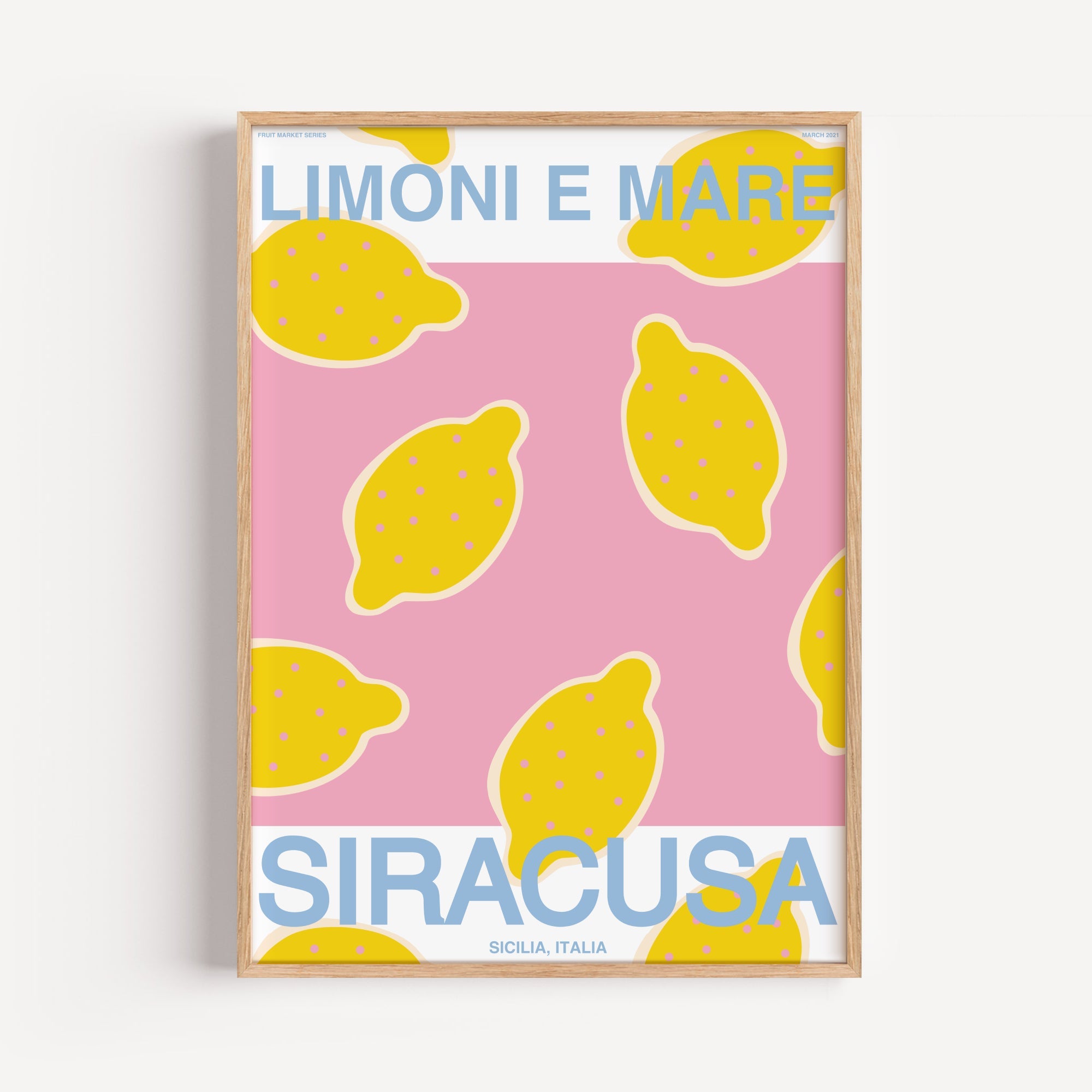 Palermo Lemon Print