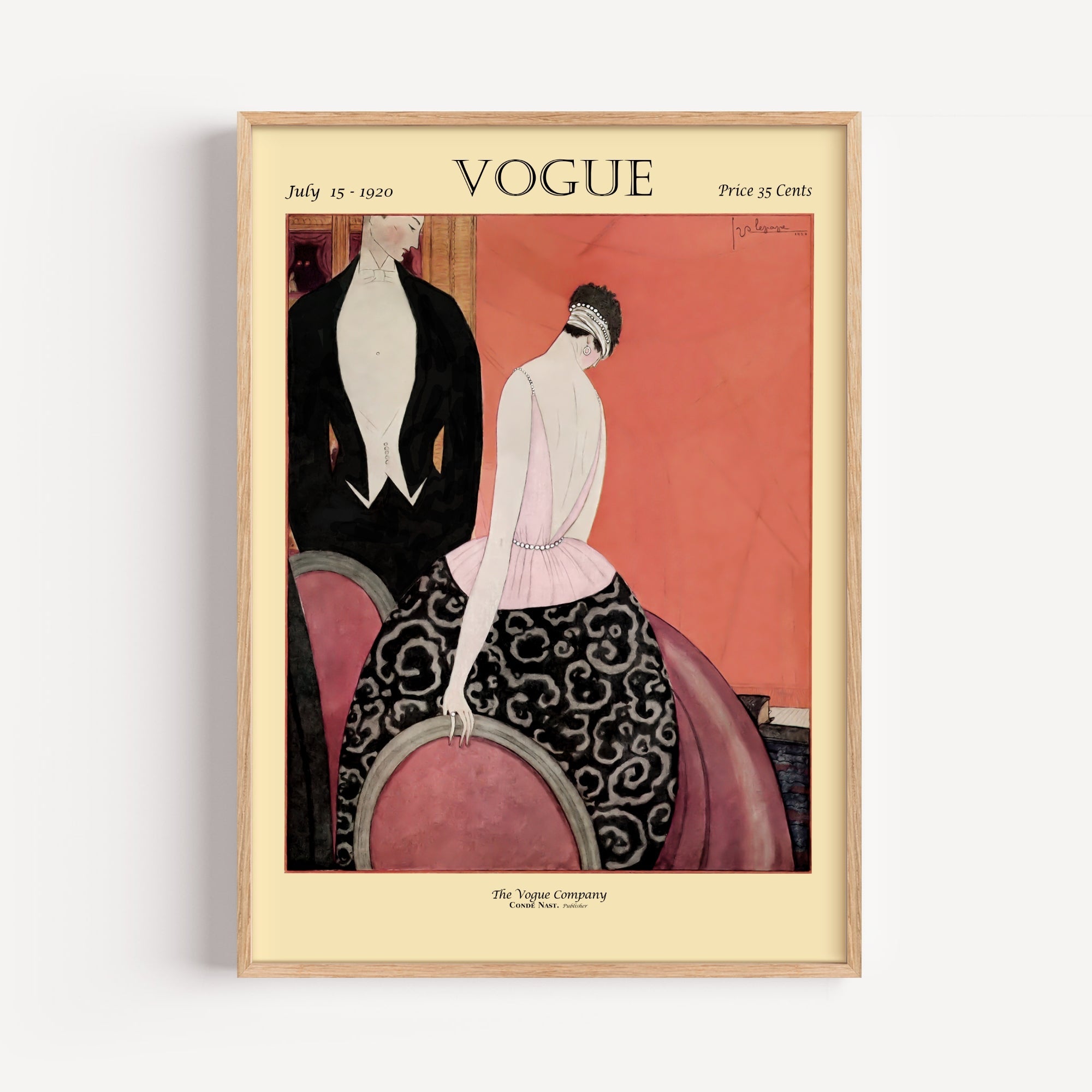 Vogue Magazine Cover July 1920