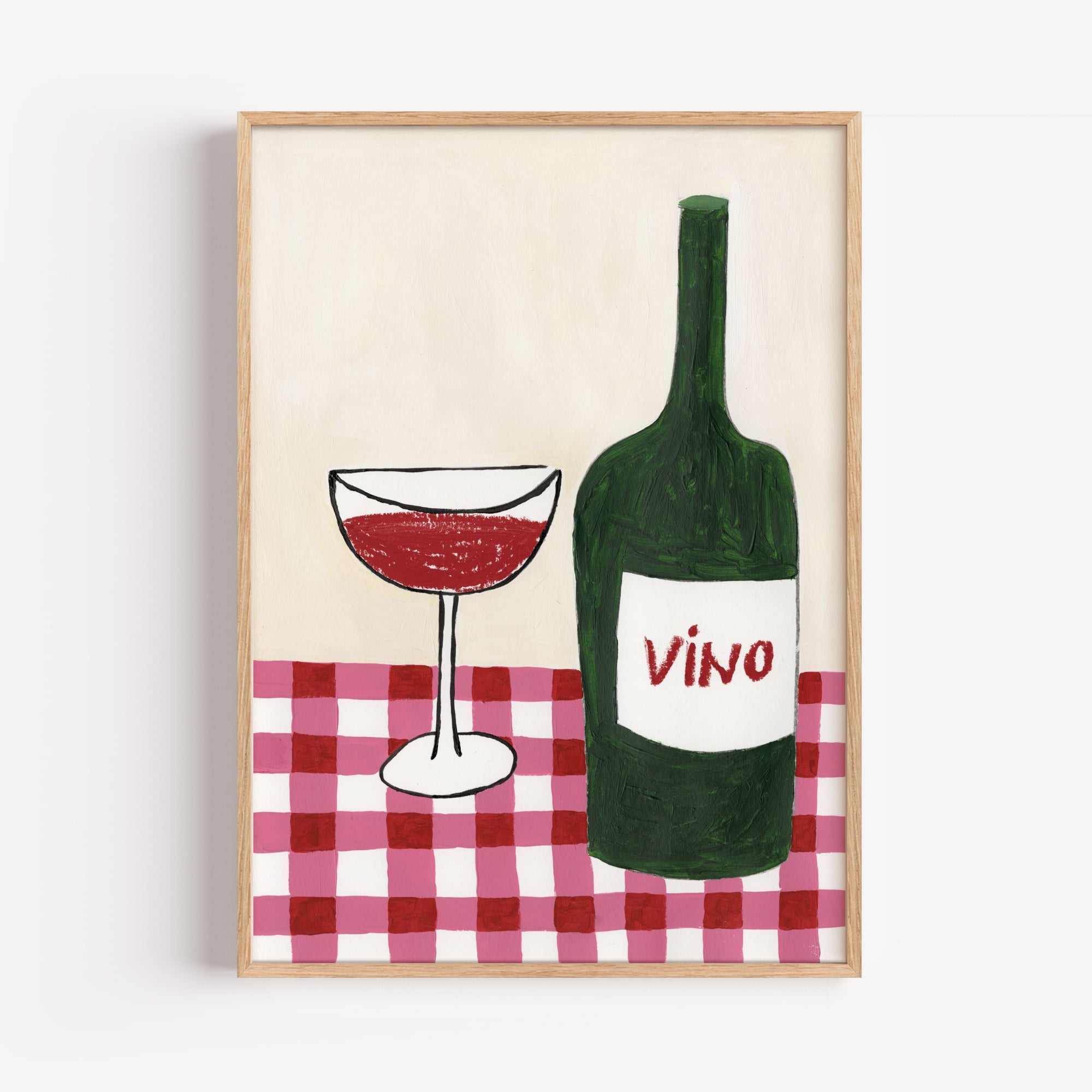 Wine Art Print | Byalmaklub