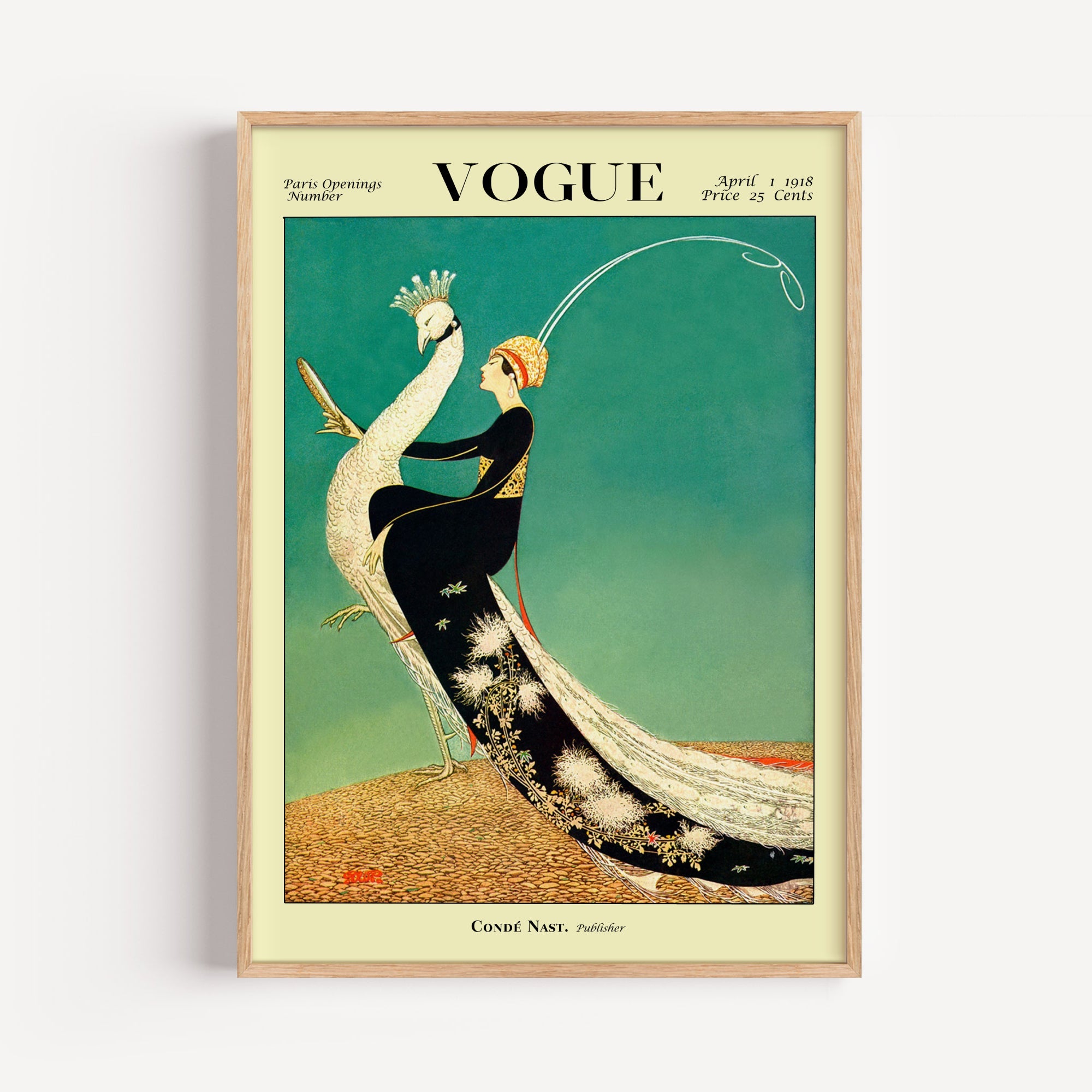 Vogue Magazine Cover April 1918