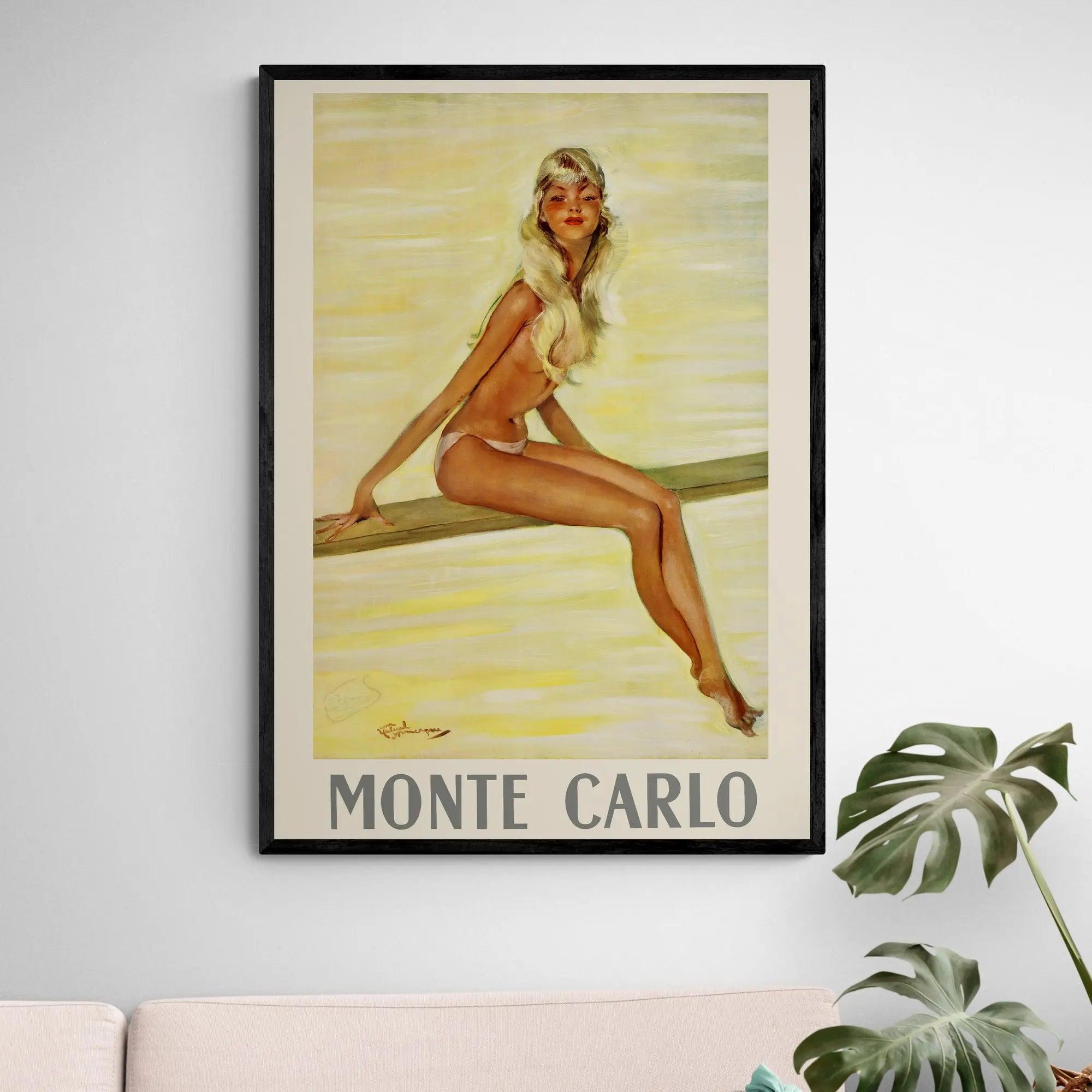 Monte Carlo Girl Poster