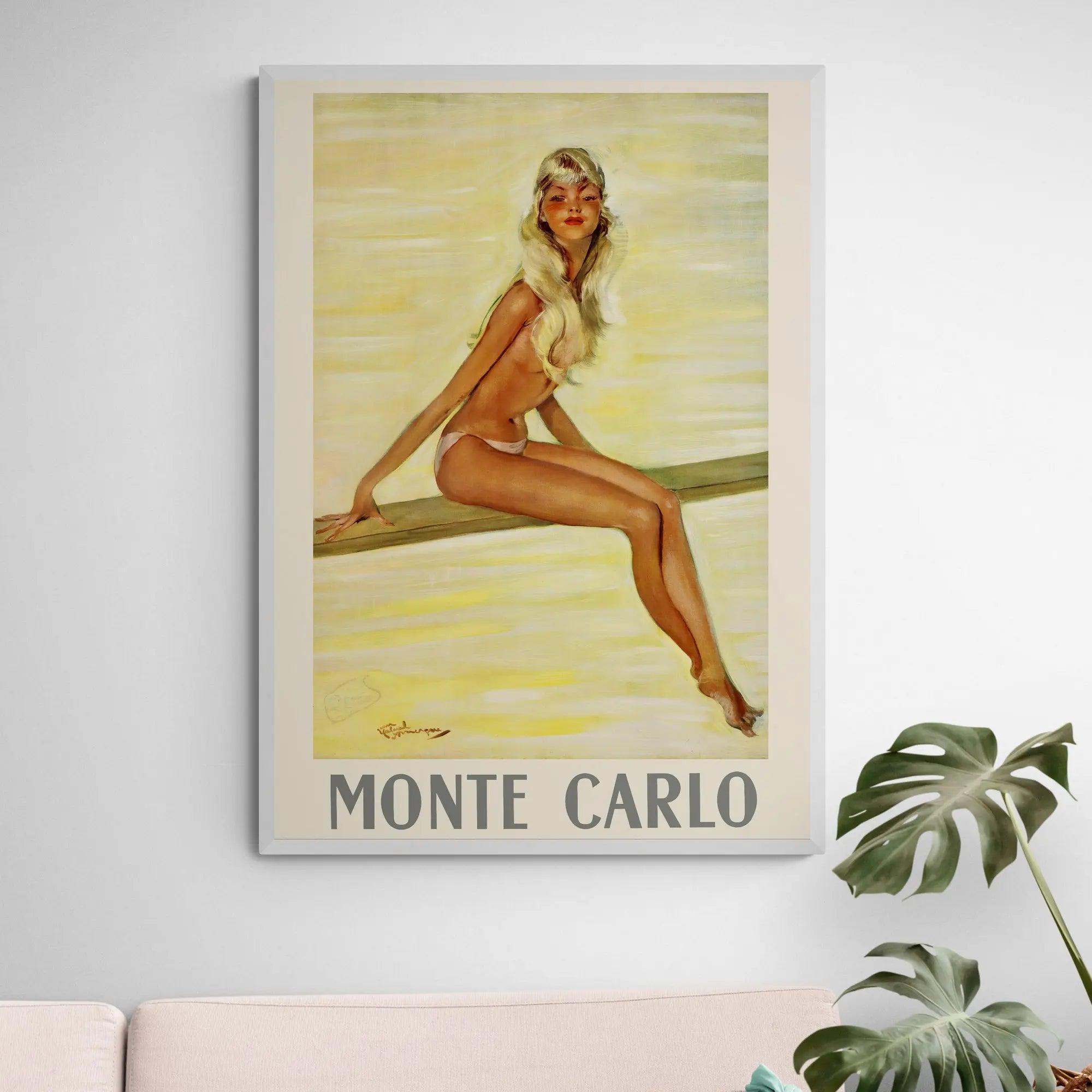 Monte Carlo Girl Poster