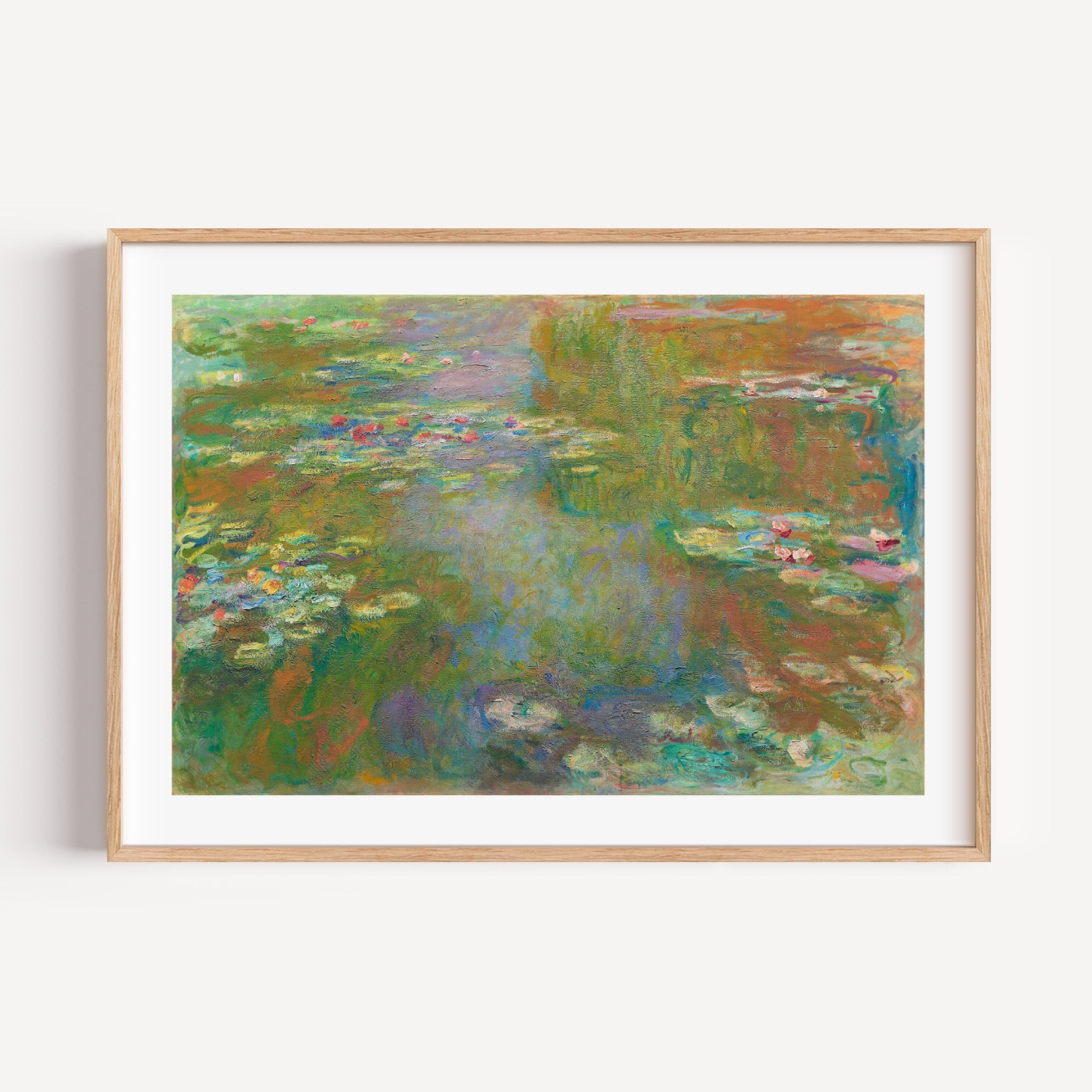 Water Lily Pond by Claude Monet