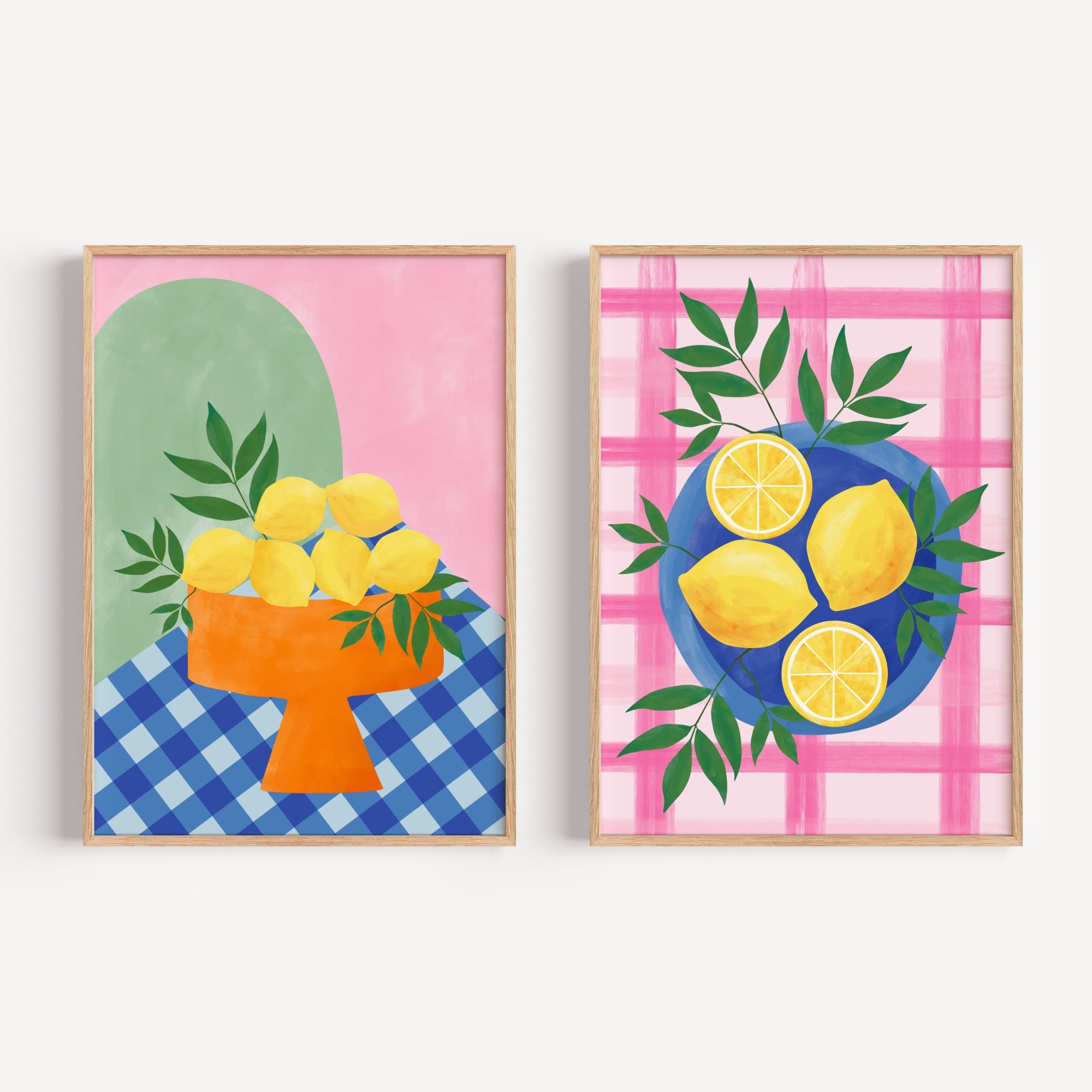 Summer Lemons Set by Elena Ristova