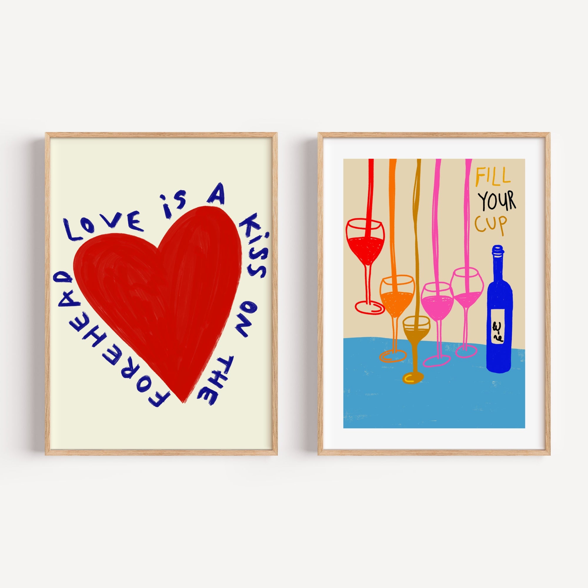 Warmth & Wine | Set of 2