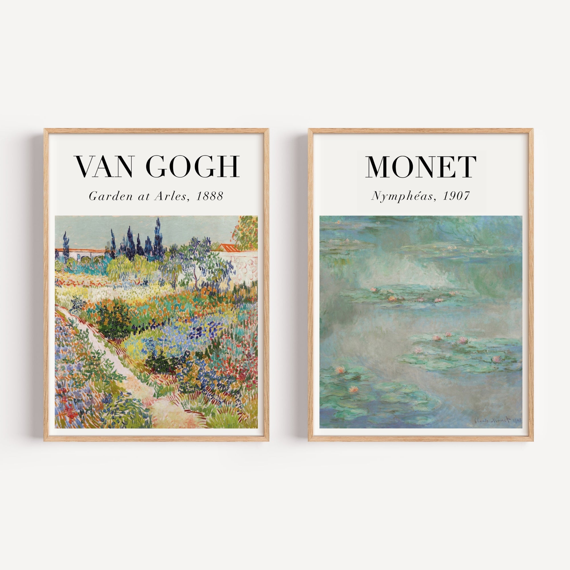 Monet x Van Gogh Set of 2