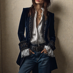 NATALIA™ | Elegancka aksamitna kurtka