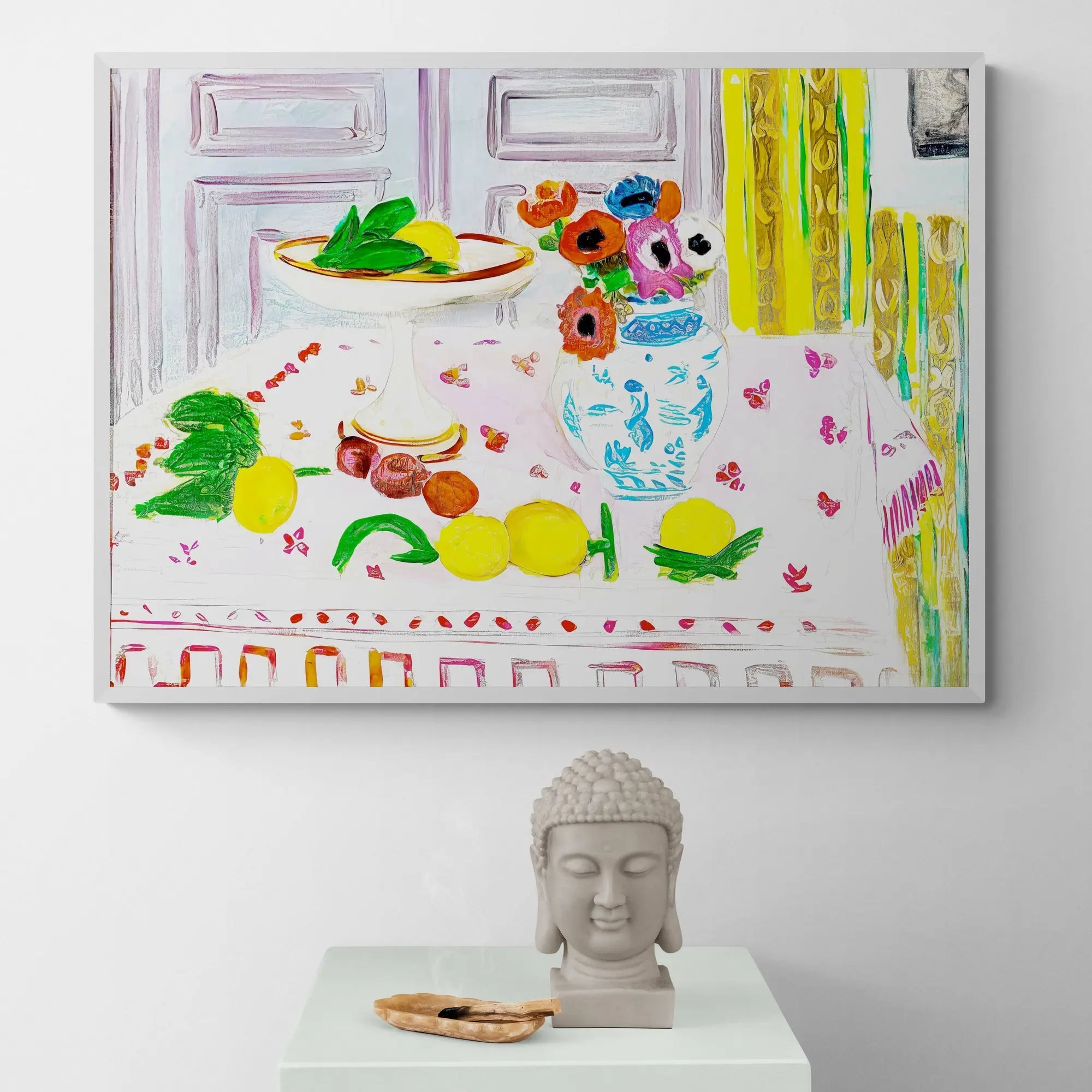 Pink Tablecloth by Henri Matisse