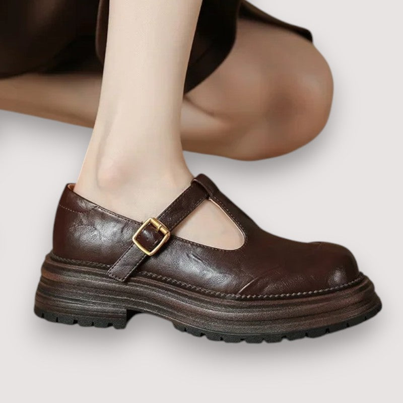 Chiara | Eleganckie Buty Mary Jane z Luksusowej Skóry