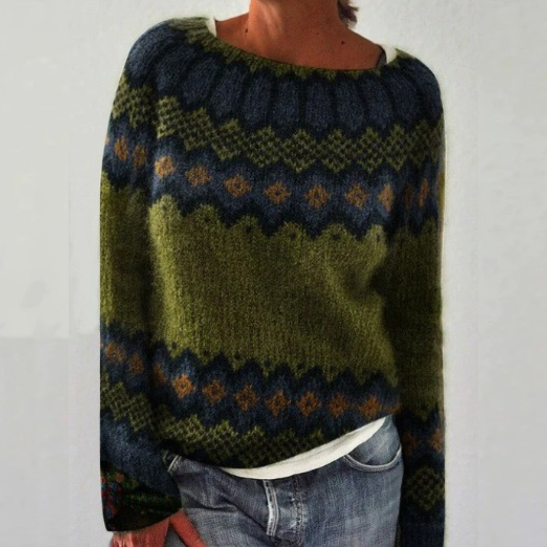 Anita - Urokliwy Retro Sweter