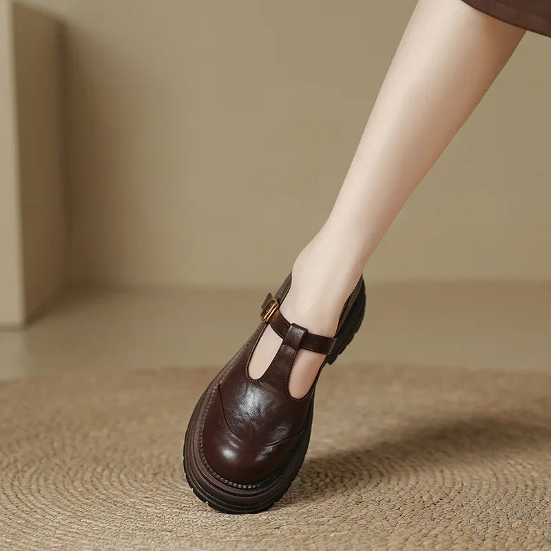 Chiara | Eleganckie Buty Mary Jane z Luksusowej Skóry