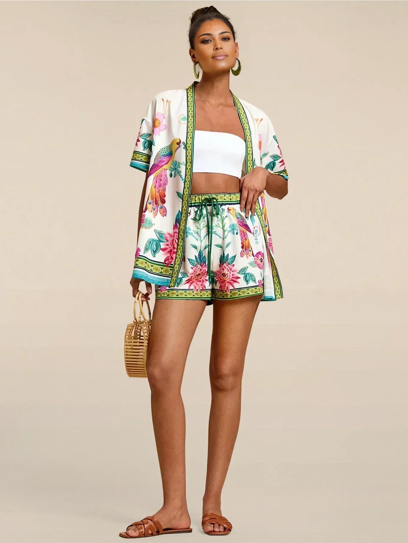 RENATA | Komplet Kimono Casual