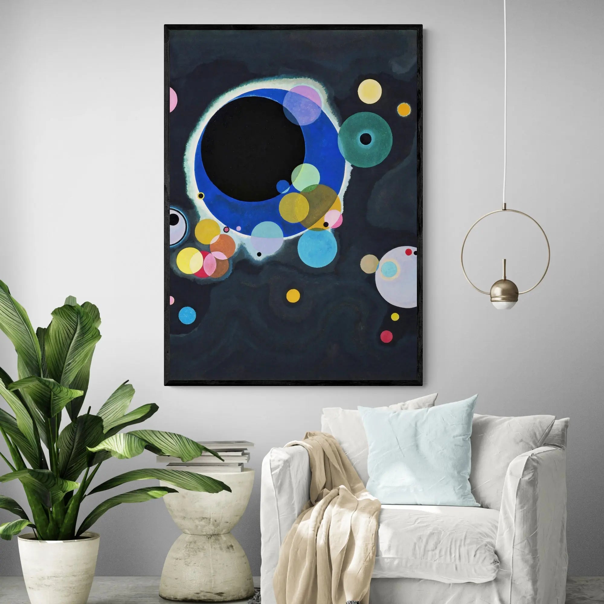 Several Circles by Wassily Kandinsky