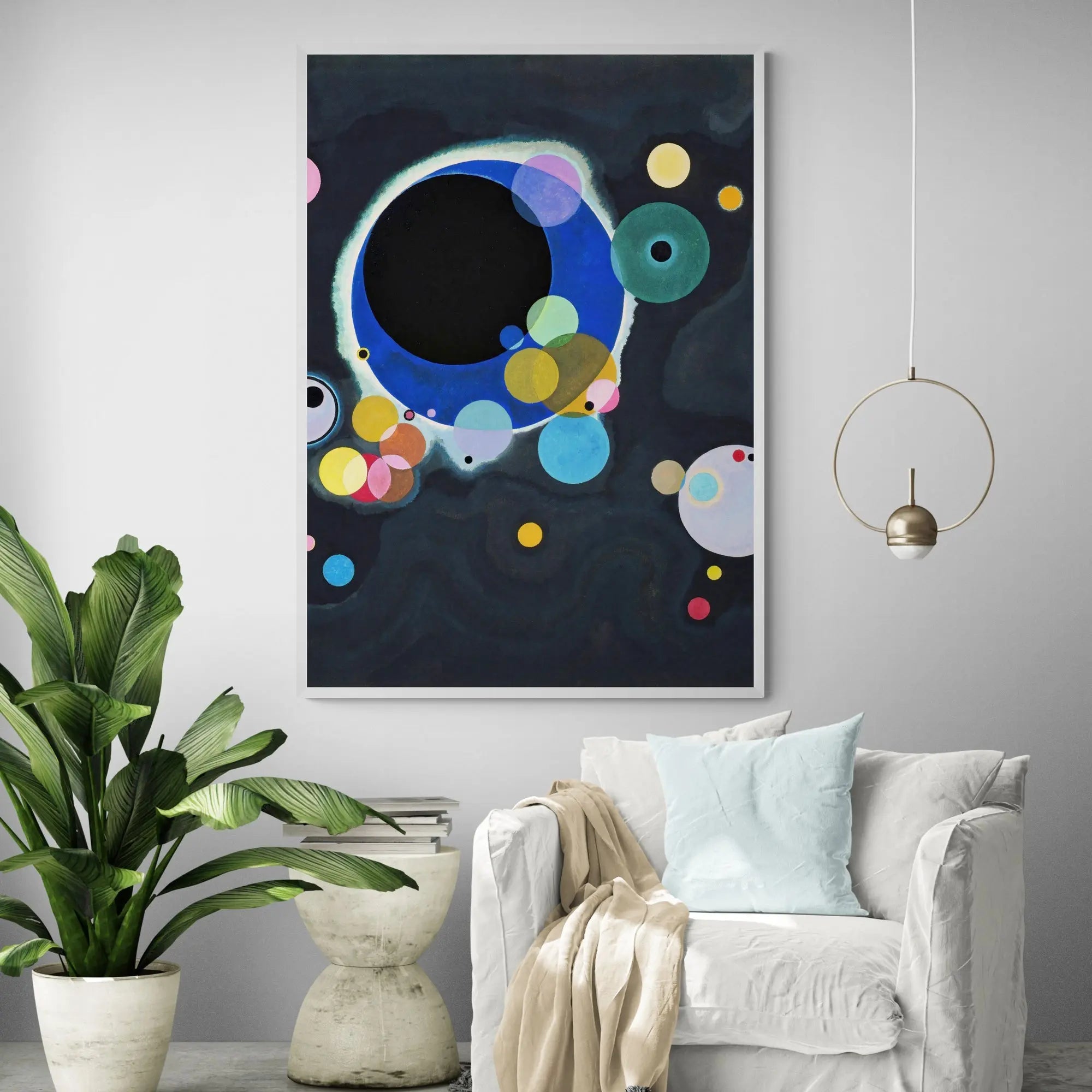 Several Circles by Wassily Kandinsky