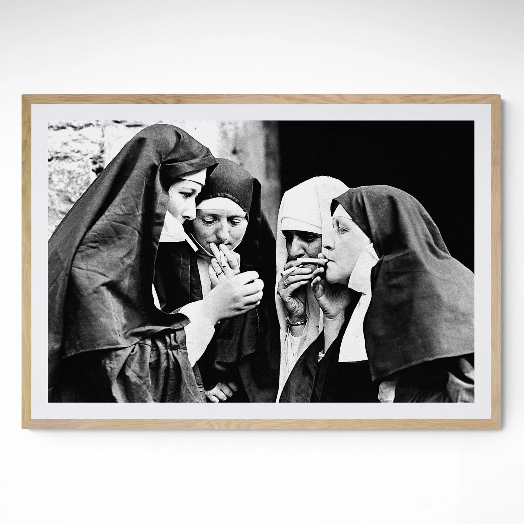 Smoking Nuns 1950