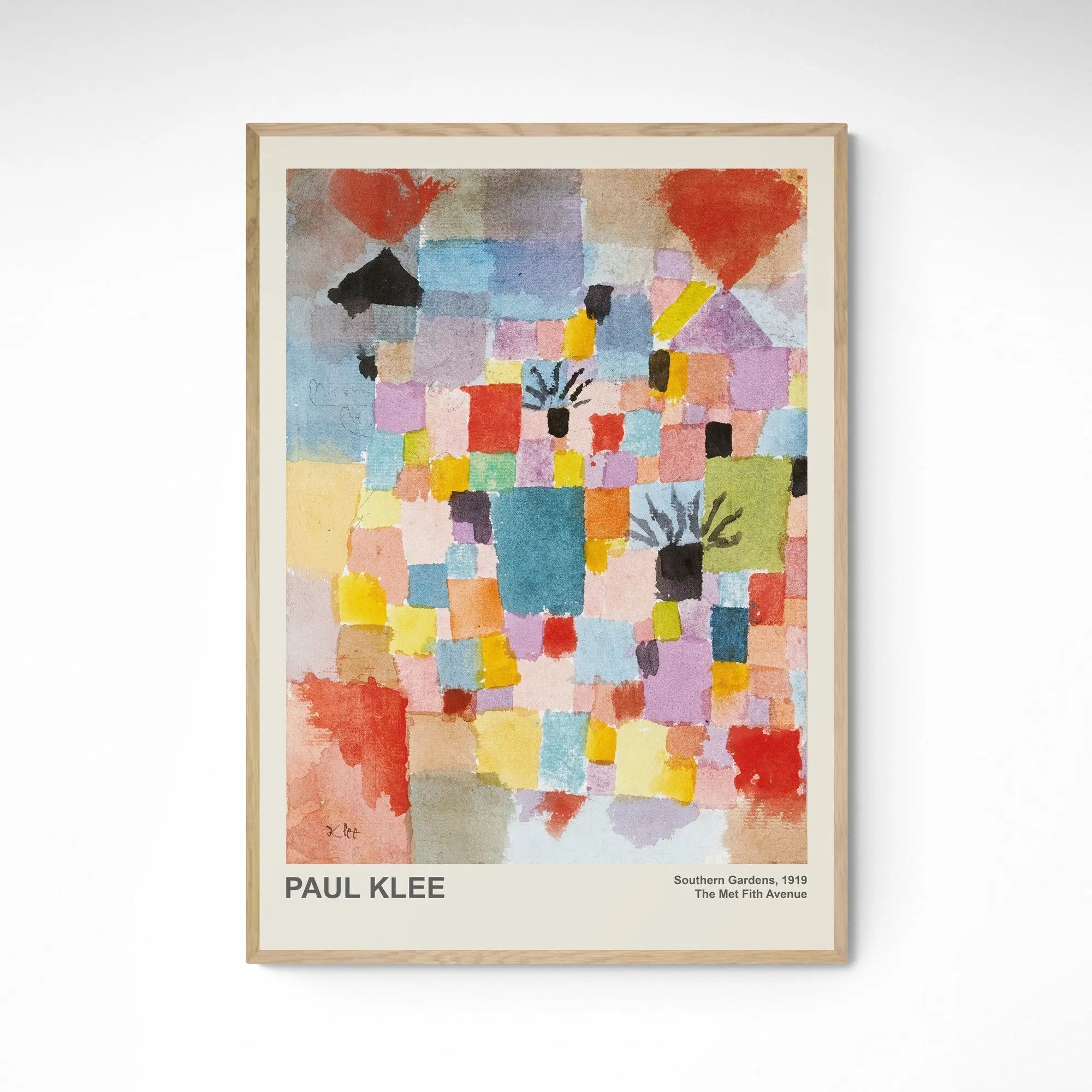 Southern Gardens 1919 by Paul Klee