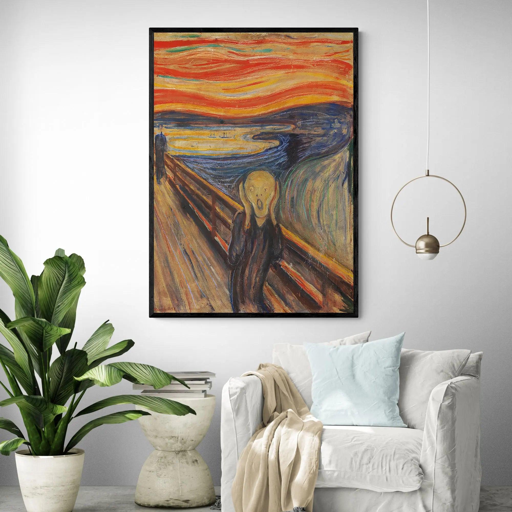 The Scream 1893 by Edvard Munch