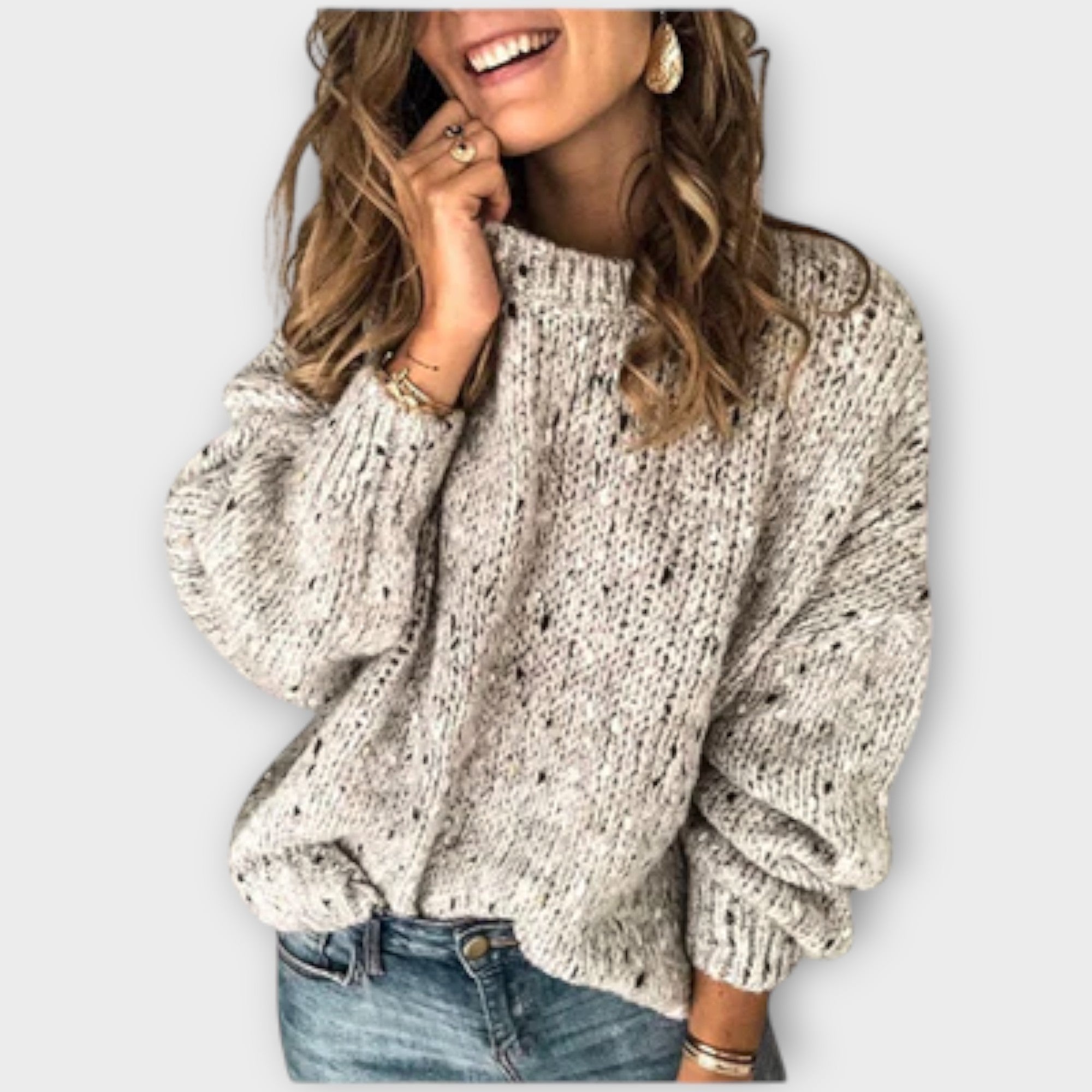 Linda | Sweter w stylu retro