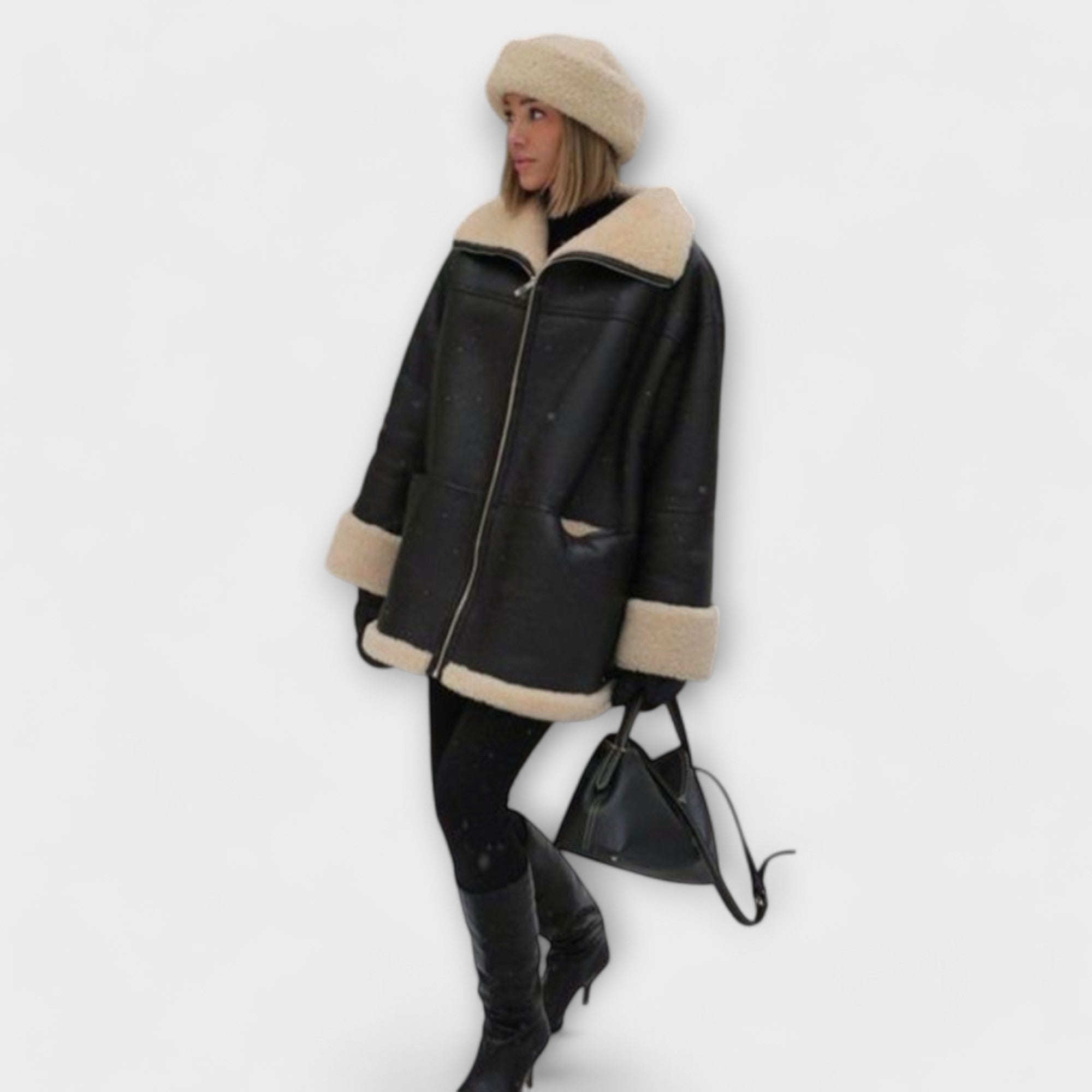 ZAYA|Kurtka skórzana