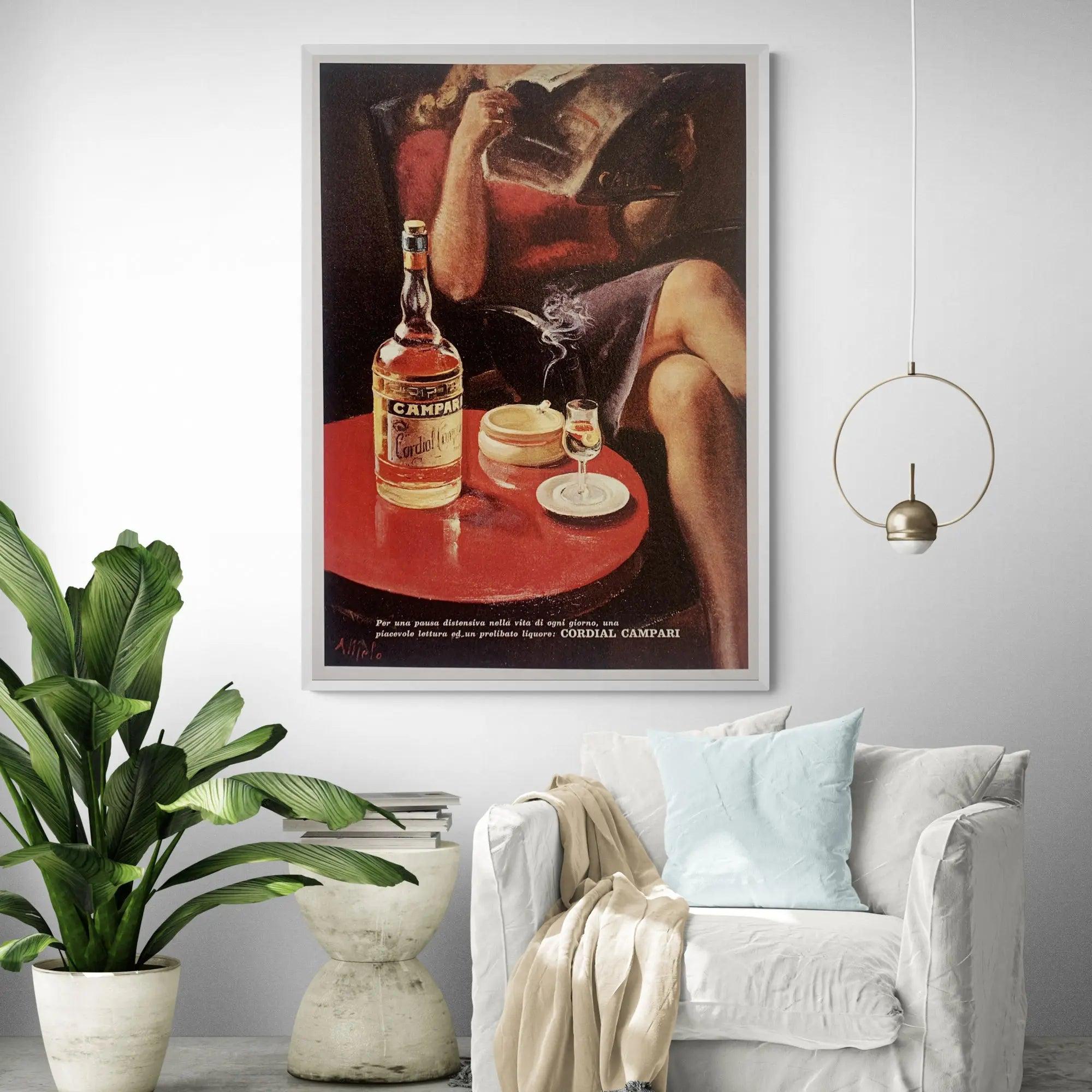 Vintage Cordial Campari Poster
