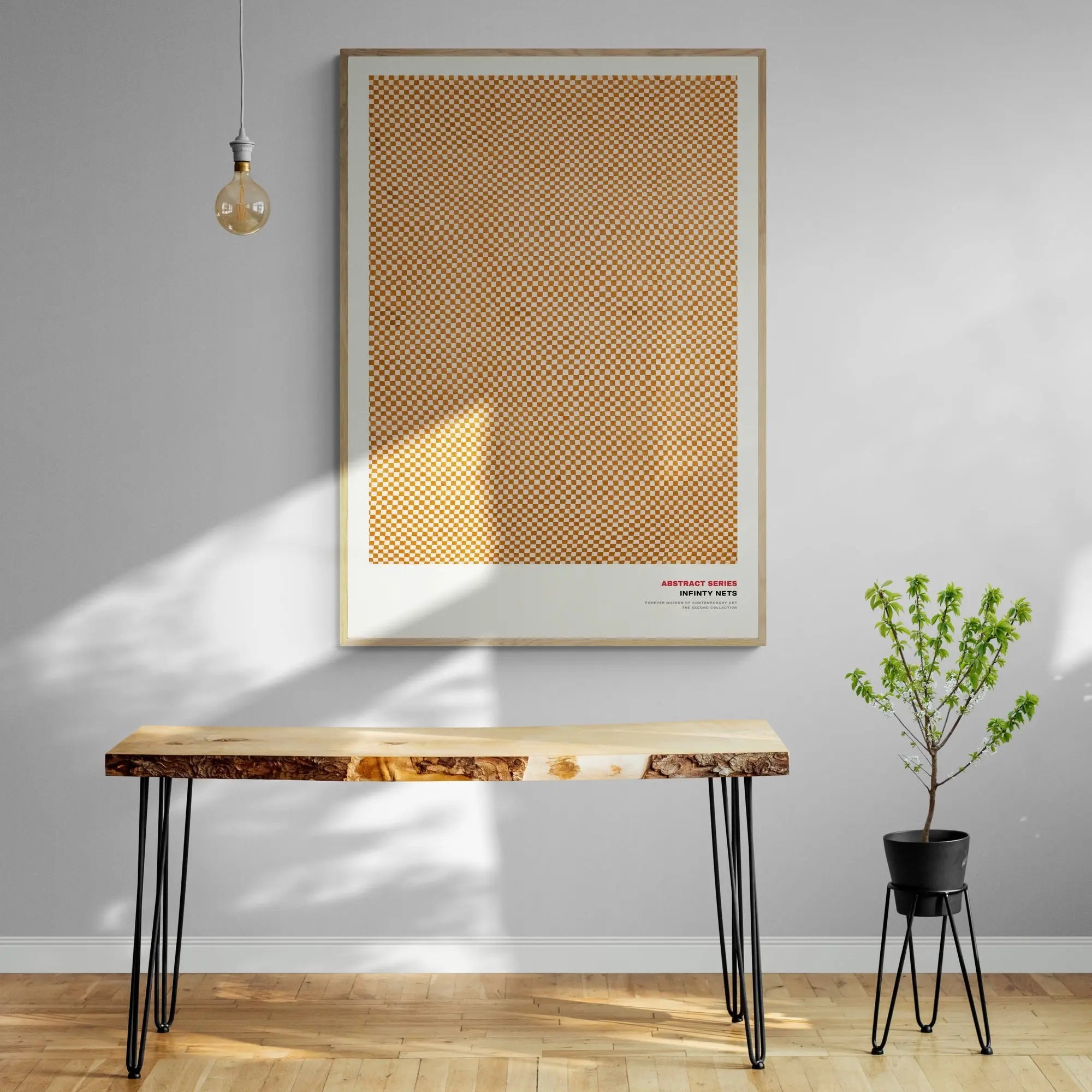 Vintage Japanese Abstract Art Print