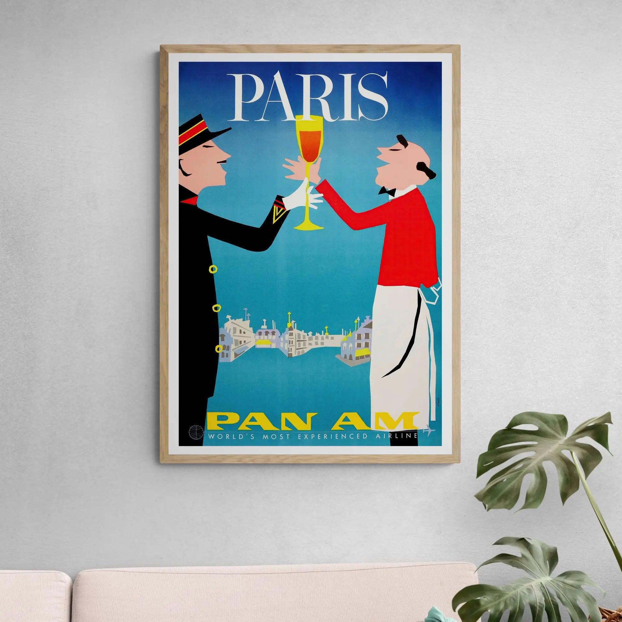 Vintage Paris Poster