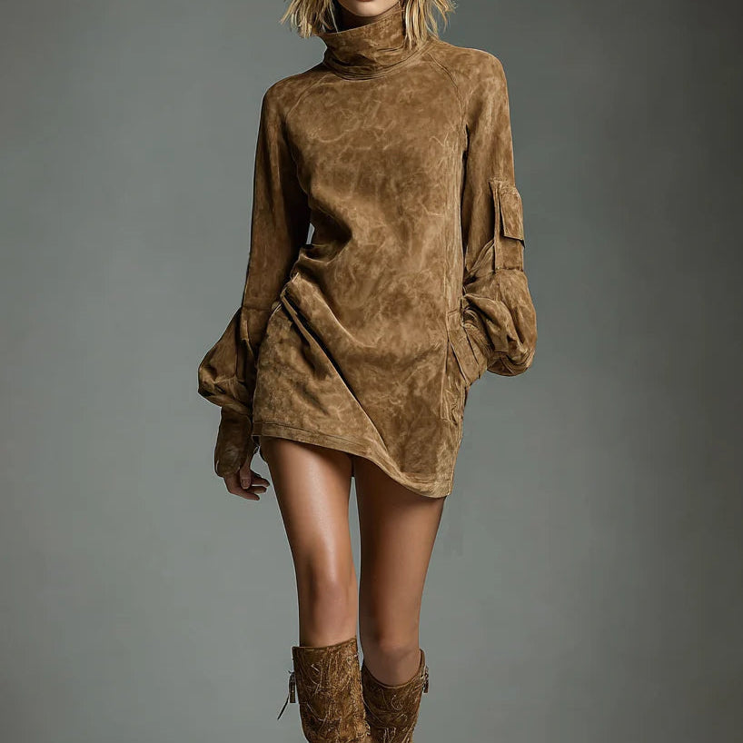 Vintage Mini Sukienka