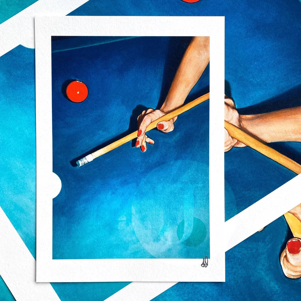 The Pool Table by Julia Ockert