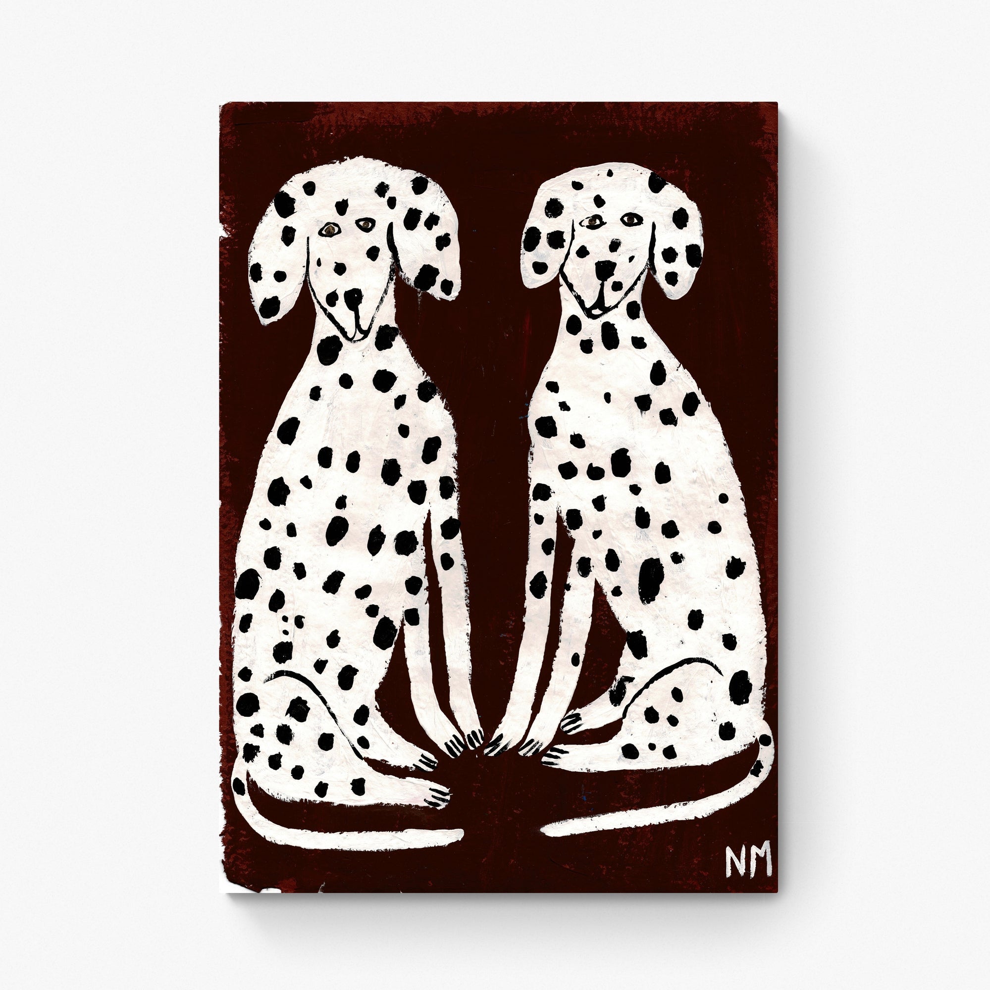Twee Dalmatians by Nancy McKie