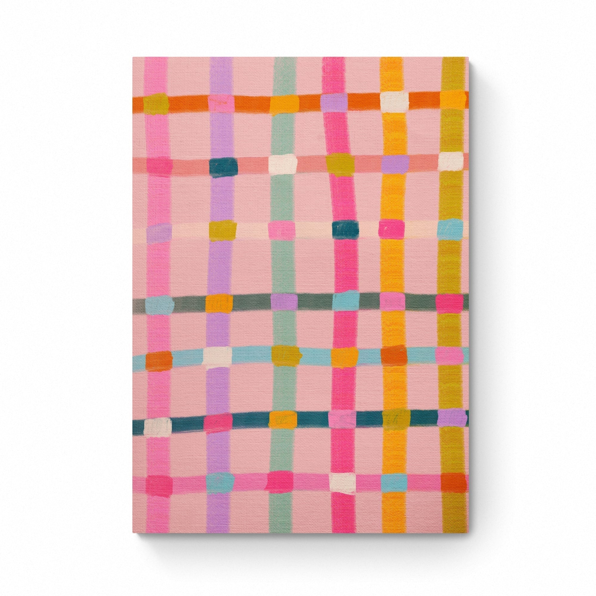 Pink Abstract by Kartika Paramita