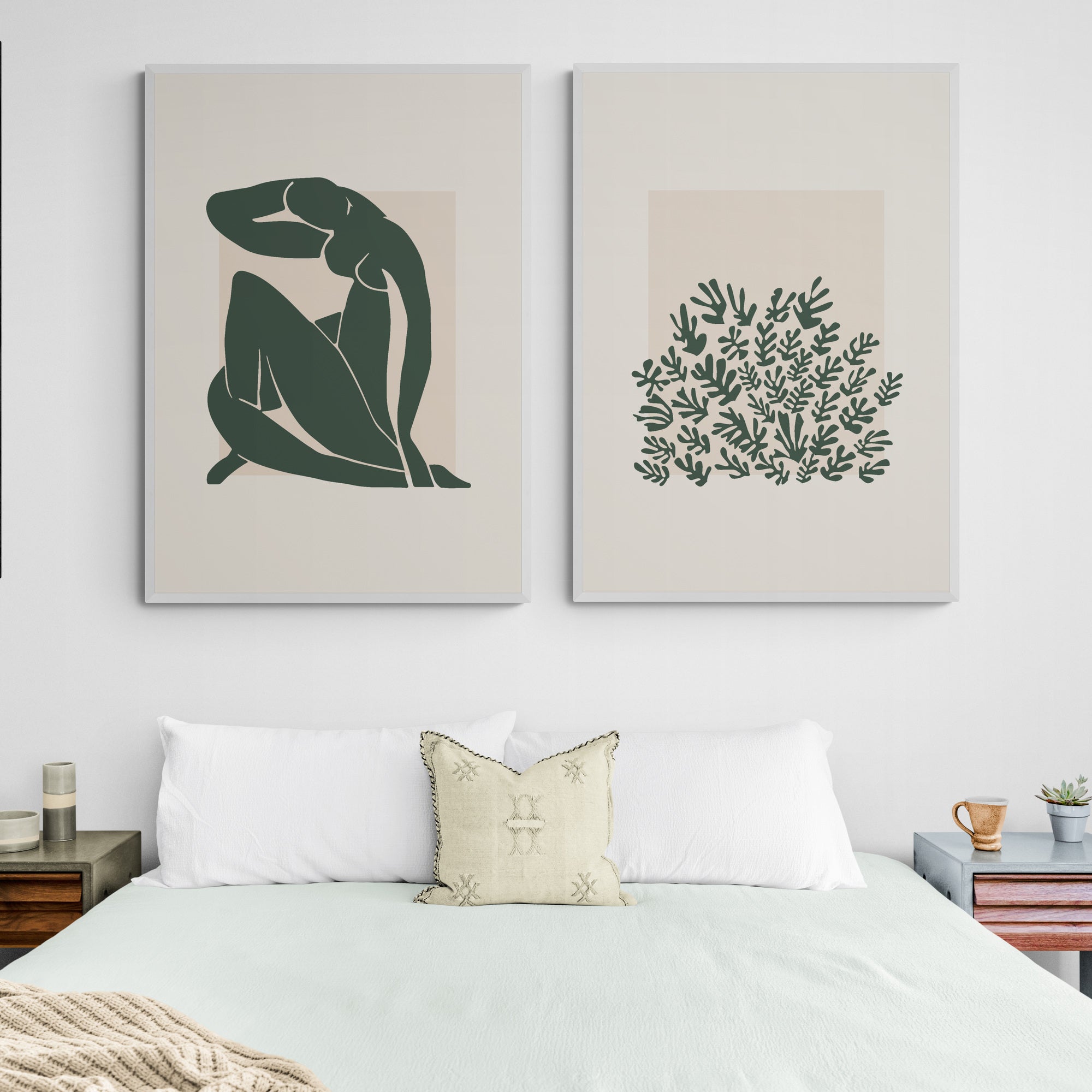 Olive Koraal + Naakt Set by Matisse