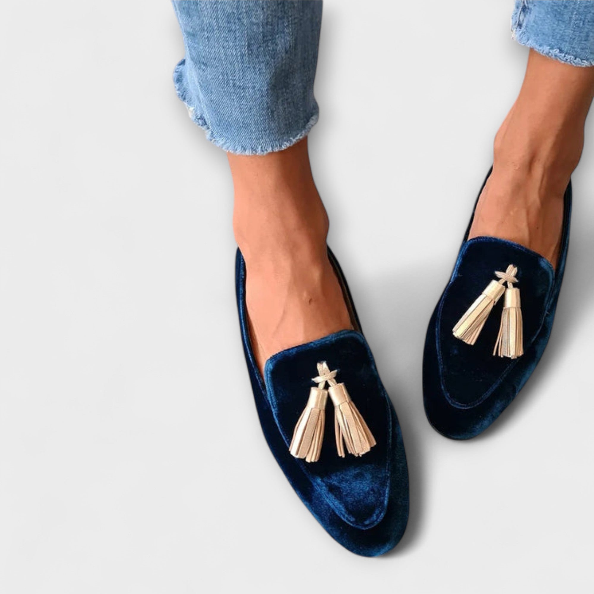 ALESSIA | Eleganckie vintage mokasyny z ozdobnymi frędzlami dla unikalnego stylu