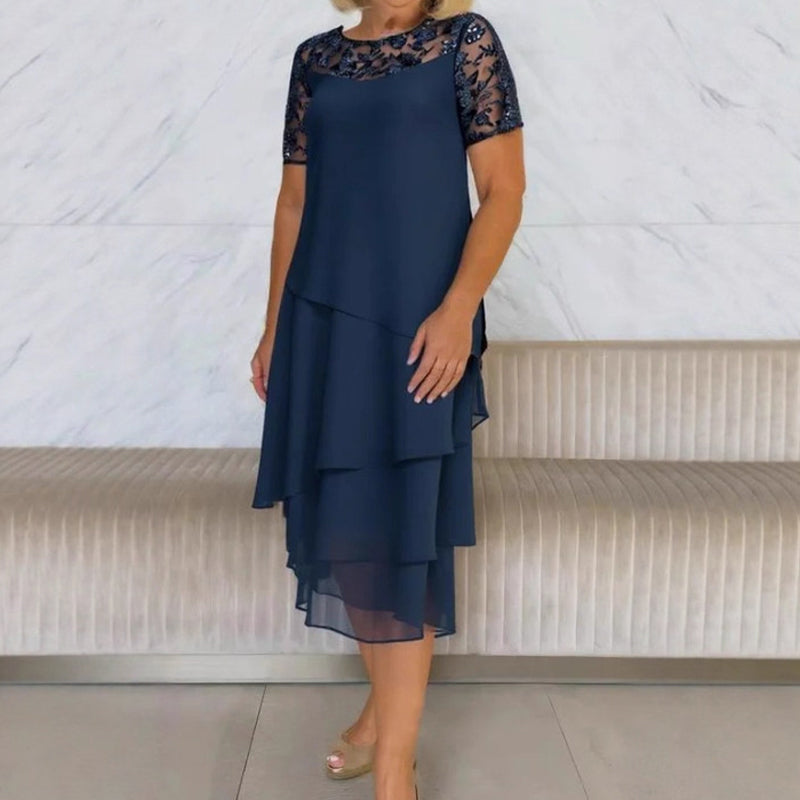 Kornelia | Elegancka sukienka damska z koronką