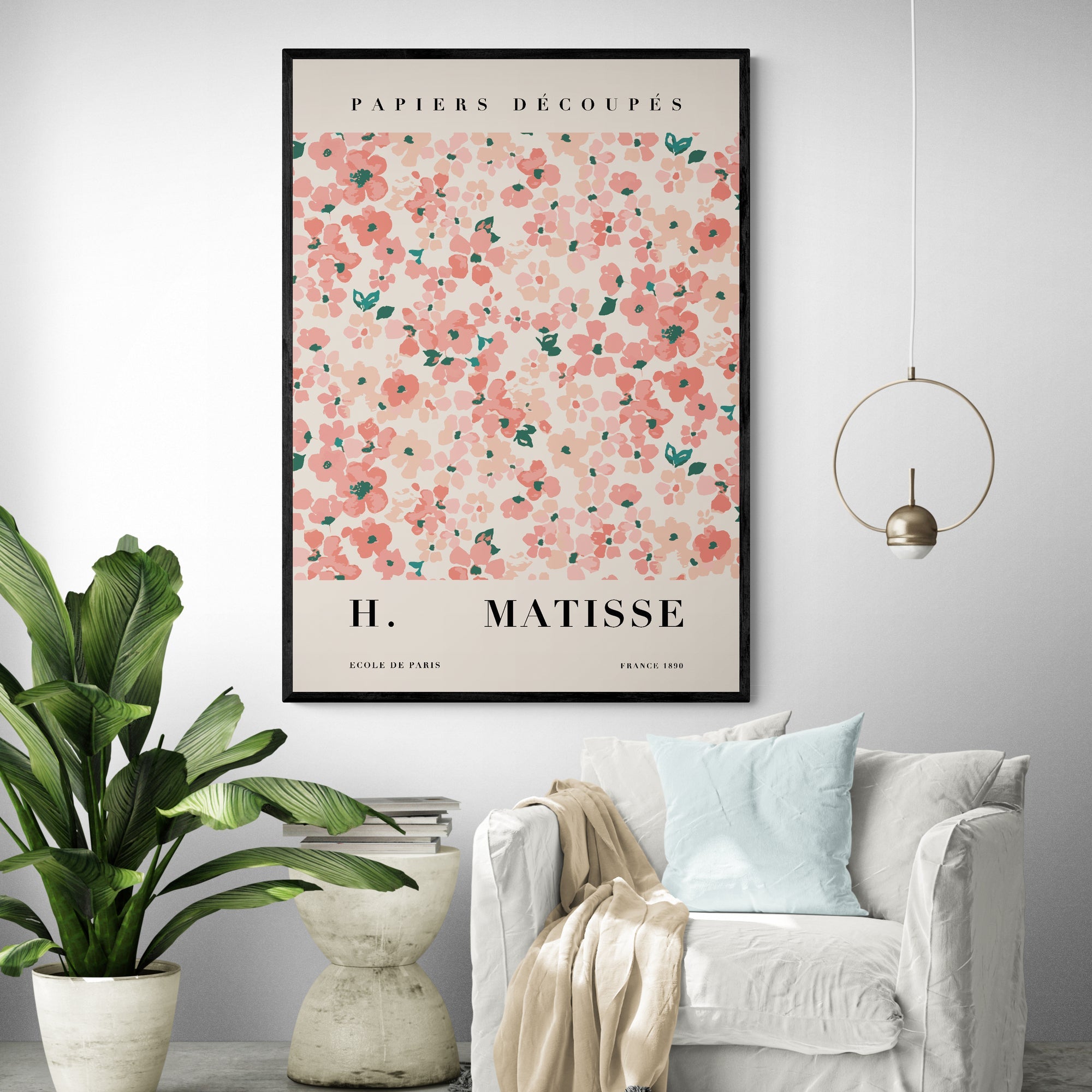 Rose Flower by Henri Matisse