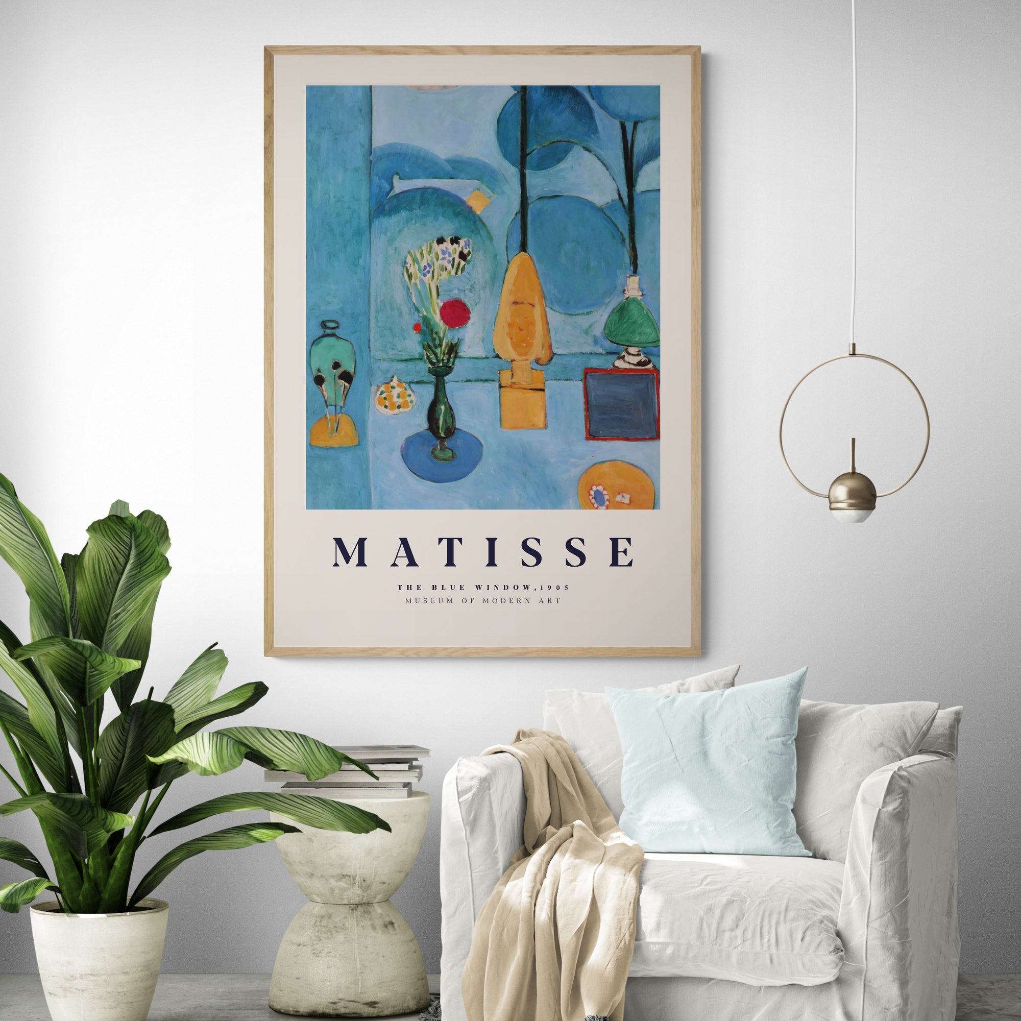 The Blauw Window by Henri Matisse